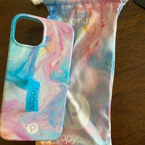 Cotton Candy Swirl Loopy iPhone 13 case